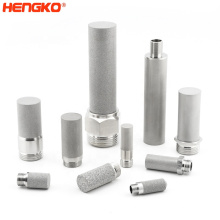 Hengko Ventas directas 0.2 10 20 micras de sinterización de acero inoxidable Metal SS 304/316L Filtro de porosidad para el sistema de filtración líquida